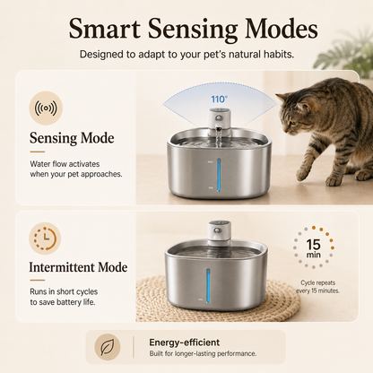 PawFlow™ Wireless Pet Fountain